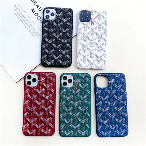 goyard print iphone case|goyard iphone 12 case.